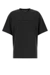 Alexander Wang Short Sleeve T-shirt W/ Logo In Black