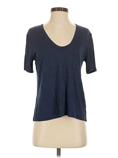 Pre-owned Alexander Wang Short Sleeve T-shirt In Blue