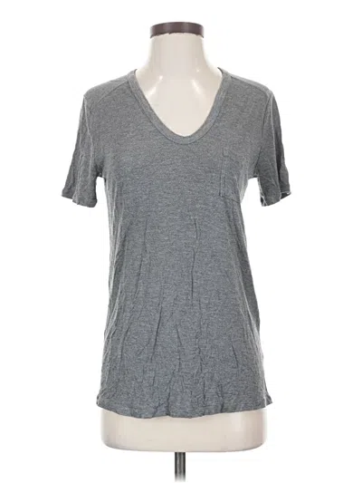 Pre-owned Alexander Wang Short Sleeve T-shirt In Gray
