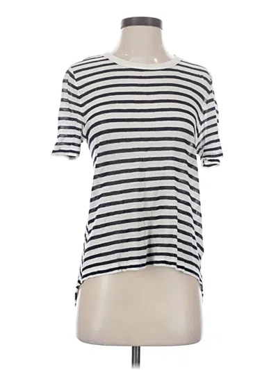 Pre-owned Alexander Wang Short Sleeve T-shirt In White