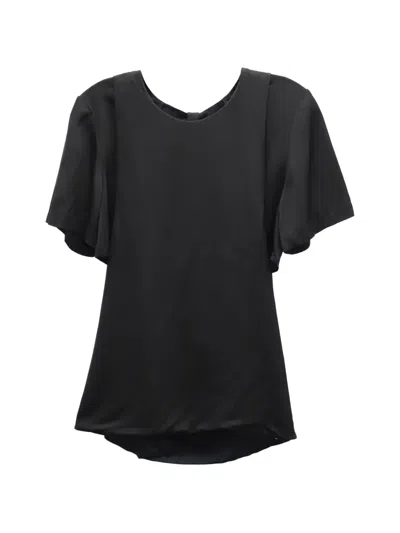 Pre-owned Alexander Wang Short-sleeved T-shirt In Black