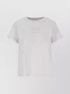 Alexander Wang Short Sleeves Crew Neck Top