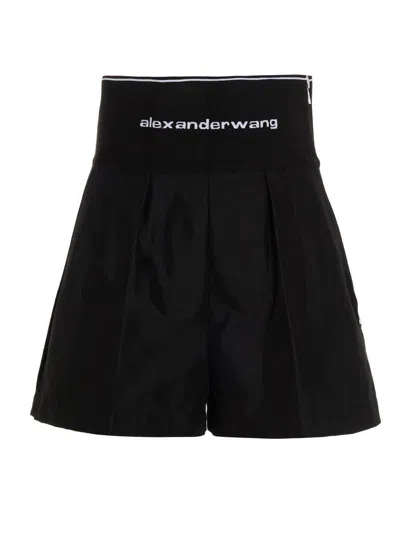 ALEXANDER WANG ALEXANDER WANG SAFARI" SHORTS WITH LOGO