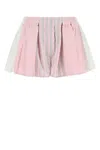 Alexander Wang Light Pink Panelled Shorts