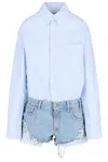 Alexander Wang Shorts  In Blue