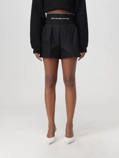 ALEXANDER WANG SHORTS ALEXANDER WANG WOMAN COLOR BLACK,F08671002
