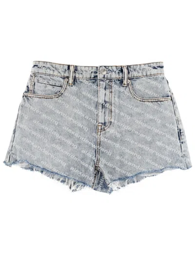 Alexander Wang Shorts "bite" In Blue