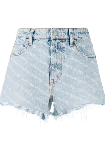 ALEXANDER WANG ALEXANDER WANG SHORTS DENIM