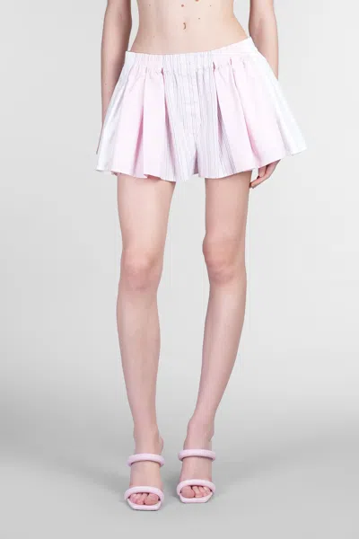 Alexander Wang Panelled Shorts In Multicoloured