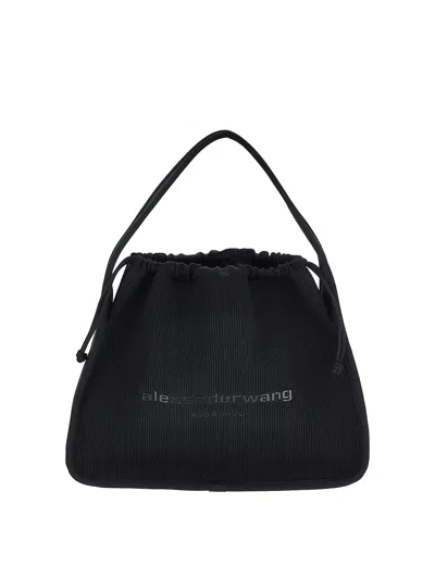 Alexander Wang Shoulder Bag In Black