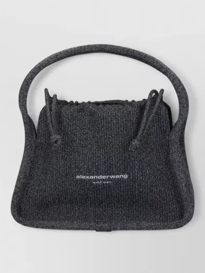 Alexander Wang Shoulder Bag Featuring Structured Top Handle In Pink