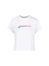 Alexander Wang Shrunken T-shirt - White In White