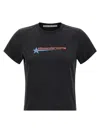Alexander Wang Shrunken T-shirt In Black