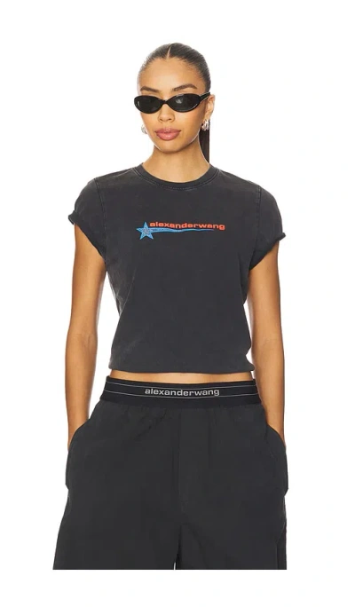 ALEXANDER WANG SHRUNKEN T-SHIRT