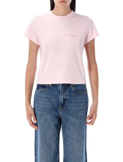 ALEXANDER WANG ALEXANDER WANG SHRUNKEN LOGO TEE