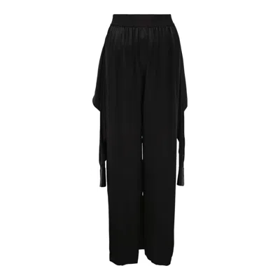 Alexander Wang Silk Charmeuse Pre-styled Boxer Pants