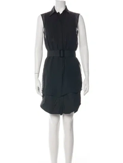 Pre-owned Alexander Wang Silk Dress In Black