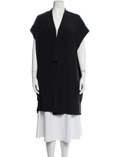 Pre-owned Alexander Wang Silk Jacket In Black