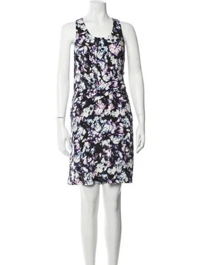 Pre-owned Alexander Wang Silk Knee-length Dress In Black