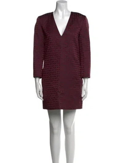 Pre-owned Alexander Wang Silk Mini Dress In Multi