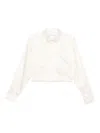 Alexander Wang Silk Shirt In Animal Print