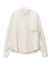 Alexander Wang Slashed Sleeved Shirt In Pink