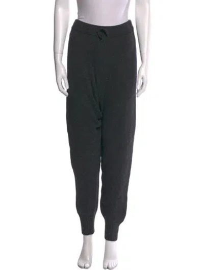 Pre-owned Alexander Wang Silk Skinny Leg Pants In Gray