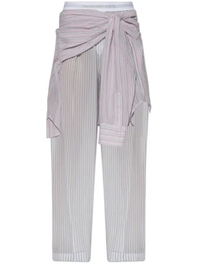 ALEXANDER WANG SILK TROUSERS