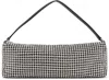 Alexander Wang Silver Heiress Flex Bag In 100 White