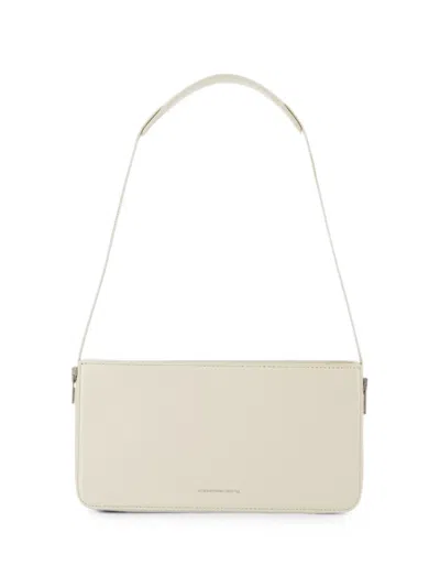 Alexander Wang Alexanderwang Siren Leather Pochette In Neutral
