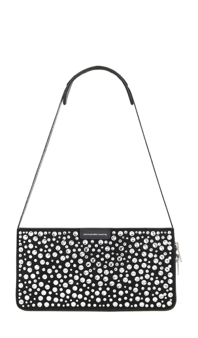 Alexander Wang Siren Pochette Bag In Black
