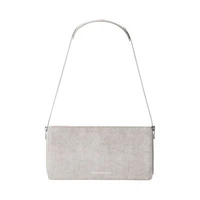 Pre-owned Alexander Wang Siren Pochette Bag 'heather Grey' | Women's Size Onesize In Gray