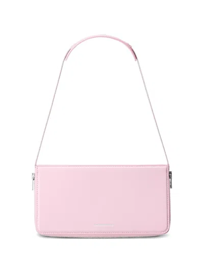 Alexander Wang Alexanderwang Siren Leather Pouchette In Pink