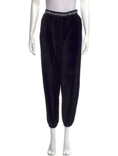 Pre-owned Alexander Wang Skinny Leg Pants In Black