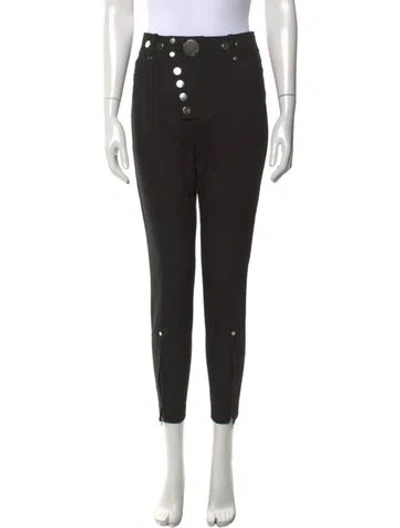Pre-owned Alexander Wang Skinny Leg Pants In Black