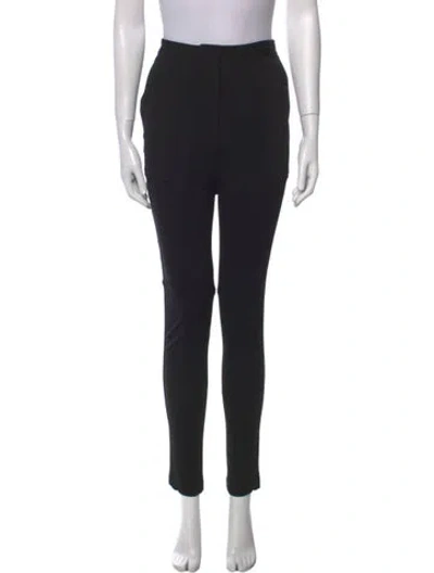 Pre-owned Alexander Wang Skinny Leg Pants In Black