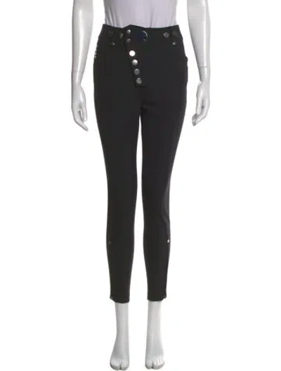 Pre-owned Alexander Wang Skinny Leg Pants In Black