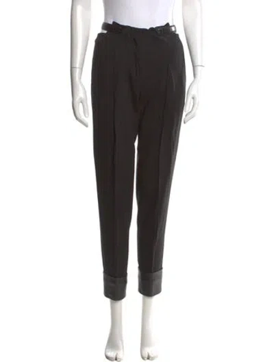 Pre-owned Alexander Wang Skinny Leg Pants In Black