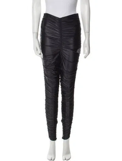 Pre-owned Alexander Wang Skinny Leg Pants In Black