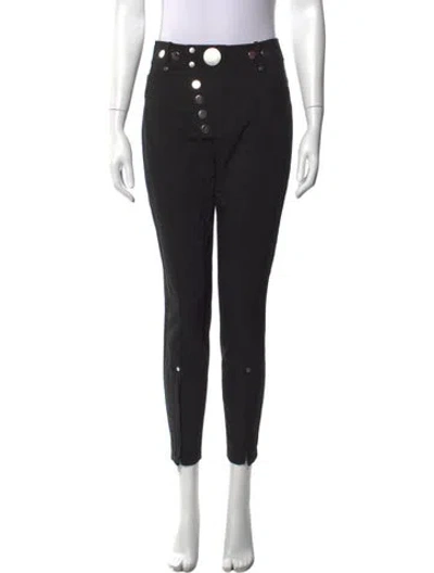 Pre-owned Alexander Wang Skinny Leg Pants In Black