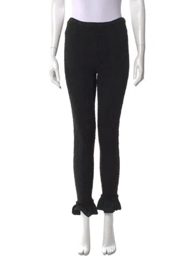 Pre-owned Alexander Wang Skinny Leg Pants In Black