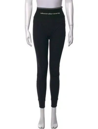 Pre-owned Alexander Wang Skinny Leg Pants In Black