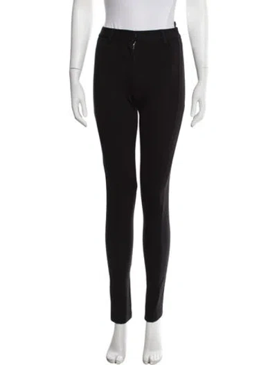 Pre-owned Alexander Wang Skinny Leg Pants In Black