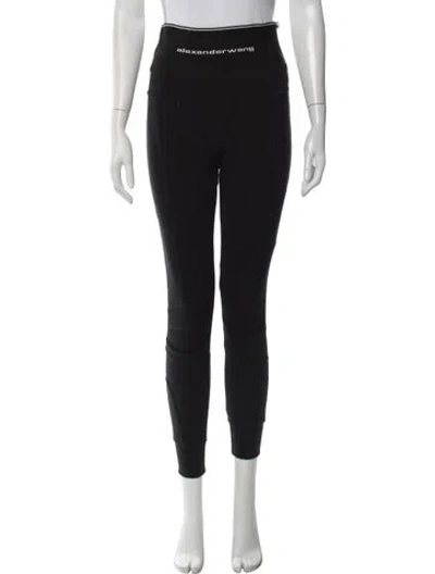 Pre-owned Alexander Wang Skinny Leg Pants In Black