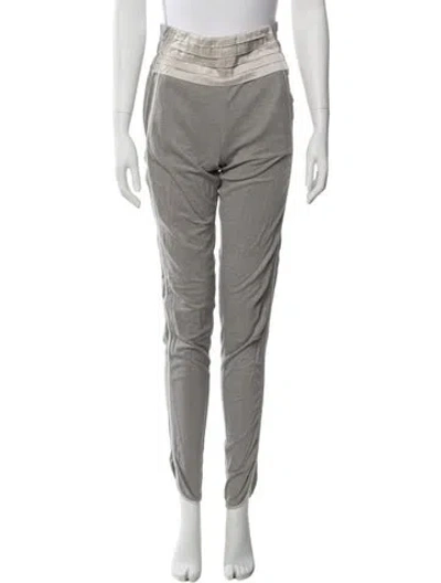 Pre-owned Alexander Wang Skinny Leg Pants In Gray