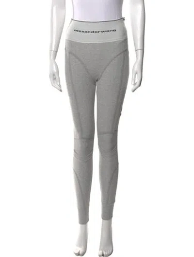 Pre-owned Alexander Wang Skinny Leg Pants In Gray