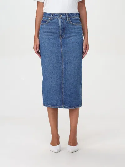 ALEXANDER WANG SKIRT ALEXANDER WANG WOMAN COLOR BLUE,f82328009