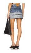 Alexander Wang Skirt With Embroidered Turnback Hem