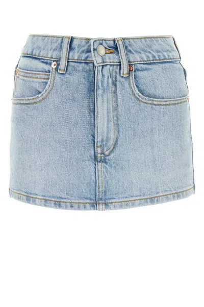 Alexander Wang Skirts In Blue