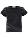 Alexander Wang Cotton Crew Neck T-shirt In Black